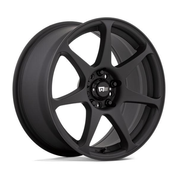 Motegi MR154 BATTLE MATTE BLACK Wheels for 2007-2022 NISSAN ALTIMA [] - 17X8 30 mm - 17"  - (2022 2021 2020 2019 2018 2017 2016 2015 2014 2013 2012 2011 2010 2009 2008 2007)