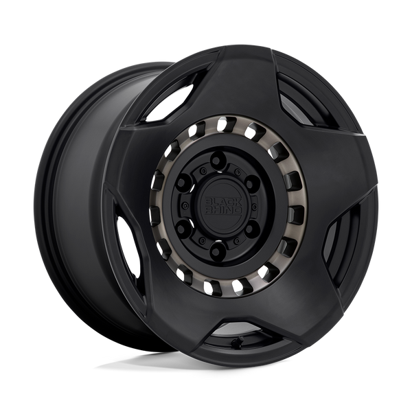 Black Rhino MUZZLE MATTE BLACK W/ MACHINED TINTED RING Wheels for 2010-2020 FORD F-150 [] - 20X9 12 mm - 20"  - (2020 2019 2018 2017 2016 2015 2014 2013 2012 2011 2010)