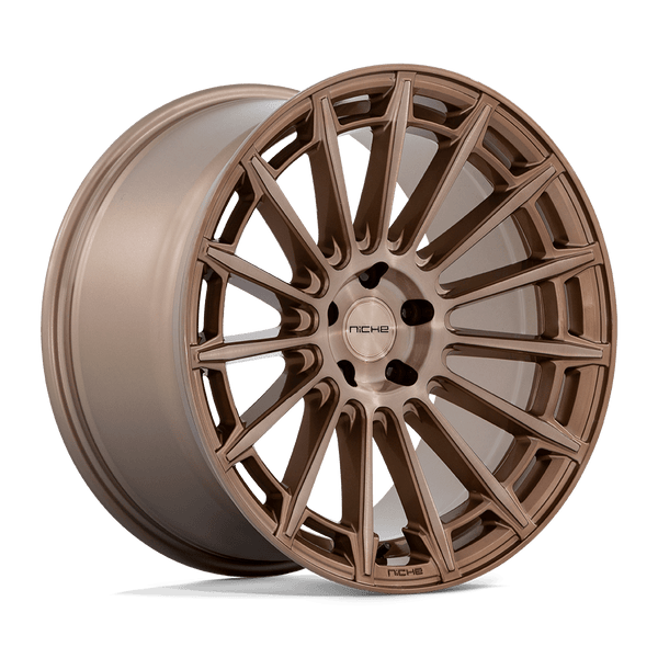 Niche 1PC M275 AMALFI PLATINUM BRONZE Wheels for 2017-2020 ACURA MDX [] - 20X9 35 mm - 20"  - (2020 2019 2018 2017)