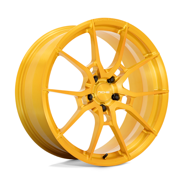 Niche Mono T112 KANAN BRUSHED CANDY GOLD Wheels for 2009-2014 ACURA TL [] - 20X9 40 mm - 20"  - (2014 2013 2012 2011 2010 2009)