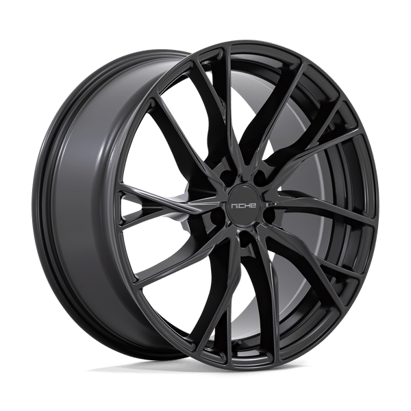 Niche 1PC M272 NOVARA MATTE BLACK Wheels for 2013-2018 ACURA MDX [] - 20X9 35 mm - 20"  - (2018 2017 2016 2015 2014 2013)