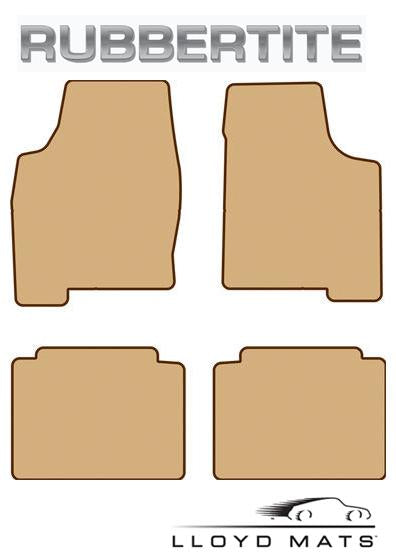 Lloyd Mats Rubbertite All Weather Front & Rear Mat for 2010-2010 Ford Fusion [AWD||Fits With Floor Mat Post Attachment On Floor] - (2010)