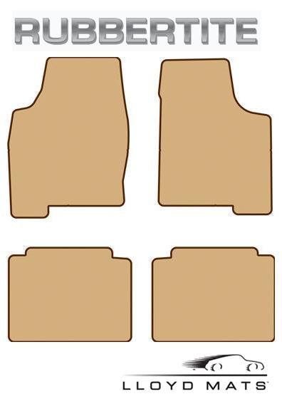 Lloyd Mats Rubbertite All Weather Front & Rear Mat for 1957-1957 Cadillac DeVille [Coupe||] - (1957)