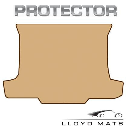 Lloyd Mats Protector Protector Vinyl All Weather Trunk Mat for 1965-1968 Ford Mustang [Fastback||With Rear Seat Folded] - (1968 1967 1966 1965)