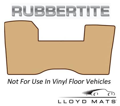 Lloyd Mats Rubbertite All Weather 1 Piece Front Mat for 2012-2012 Ram 1500 [Standard Cab|Single Hook In Driver Floor|With Storage Tray] - (2012)