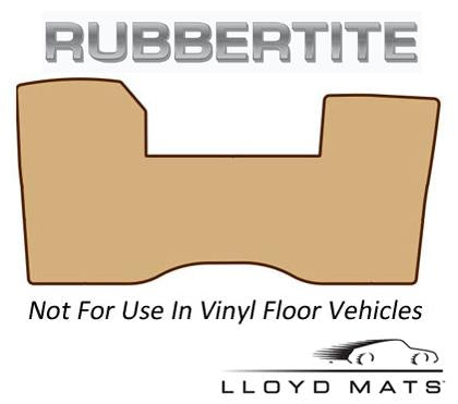 Lloyd Mats Rubbertite All Weather 1 Piece Front Mat for 1971-1972 Chevrolet K10 Pickup [Standard Cab||Fits 2wd Automatic Only] - (1972 1971)