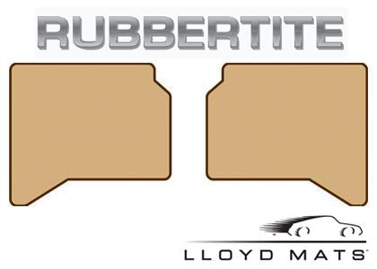 Lloyd Mats Rubbertite All Weather 2 Piece 2nd Row Mat for 2004-2004 Porsche Cayenne [||Mid Year Fastener Change - Early models have mushroom head anchor] - (2004)