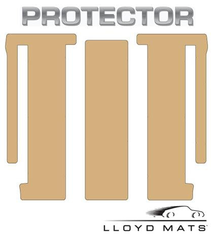 Lloyd Mats Protector Protector Vinyl All Weather 2nd & 3rd Row Mat for 2011-2014 Toyota Sienna [7 Passenger|Fixed Front Console||3pc Kit] - (2014 2013 2012 2011)