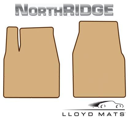 Lloyd Mats Northridge All Weather 2 Piece Front Mat for 1977-1977 Ford E-350 Econoline Club Wagon [||] - (1977)