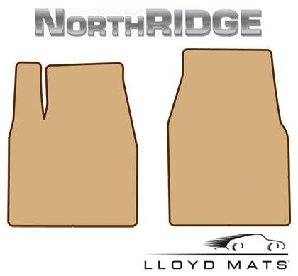 Lloyd Mats Northridge All Weather 2 Piece Front Mat for 2015-2016 Ford Transit-350 [||With Factory Fasteners On Floor] - (2016 2015)