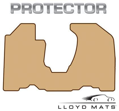 Lloyd Mats Protector Protector Vinyl All Weather 1 Piece Front Mat for 1984-1990 Dodge Grand Caravan [|LE or ES Models|] - (1990 1989 1988 1987 1986 1985 1984)