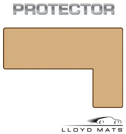 Lloyd Mats Protector Protector Vinyl All Weather 1 Piece 2nd Row Mat for 1991-1997 Toyota Previa [|2nd Row Buckets|Fixed Captains|] - (1997 1996 1995 1994 1993 1992 1991)