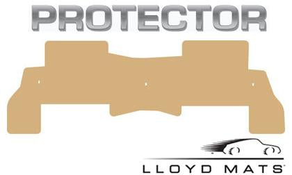 Lloyd Mats Protector Protector Vinyl All Weather 1 Piece Rear Mat for 2012-2015 Buick Enclave [2nd Row Captains|With Optional Console|80% Coverage Seat Can Slide] - (2015 2014 2013 2012)