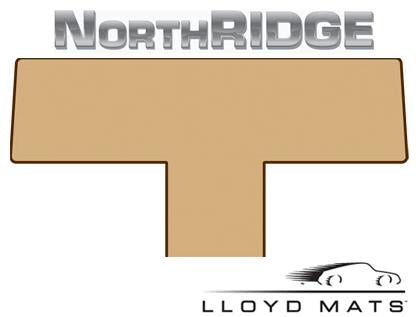 Lloyd Mats Northridge All Weather 1 Piece 2nd Row Mat for 2005-2007 Chrysler Town & Country [Long Wheelbase|With STOWnGO||] - (2007 2006 2005)