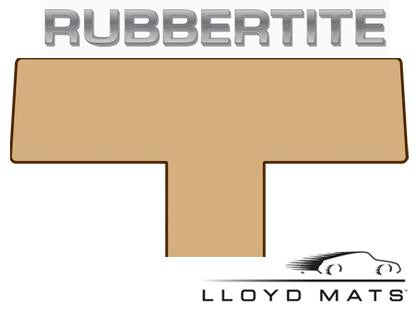 Lloyd Mats Rubbertite All Weather 1 Piece 2nd Row Mat for 2004-2010 Toyota Sienna [2nd Row Buckets||T Shaped With Seats Spread Fully Apart] - (2010 2009 2008 2007 2006 2005 2004)