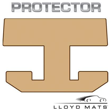 Lloyd Mats Protector Protector Vinyl All Weather 2nd & 3rd Row Mat for 1992-1999 Mazda MPV [5 Passenger||] - (1999 1998 1997 1996 1995 1994 1993 1992)