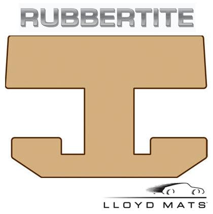 Lloyd Mats Rubbertite All Weather 2nd & 3rd Row Mat for 1995-1997 Ford Windstar [2nd Row Bench|No Front Center Console|U Shaped] - (1997 1996 1995)
