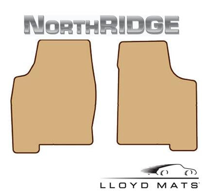 Lloyd Mats Northridge All Weather 2 Piece Front Mat for 1986-1989 Acura Integra [5 Door Hatchback||] - (1989 1988 1987 1986)