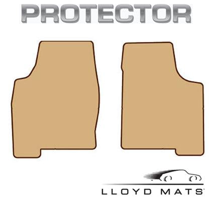 Lloyd Mats Protector Protector Vinyl All Weather 2 Piece Front Mat for 1959-1967 Jaguar Mark II [Base Model|Left Hand Drive||] - (1967 1966 1965 1964 1963 1962 1961 1960 1959)