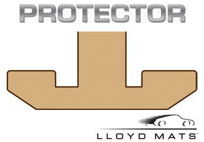 Lloyd Mats Protector Protector Vinyl All Weather 1 Piece 3rd Row Mat for 2012-2015 Mazda 5 [||T SHAPE 3rd AND BETWEEN 2nd] - (2015 2014 2013 2012)