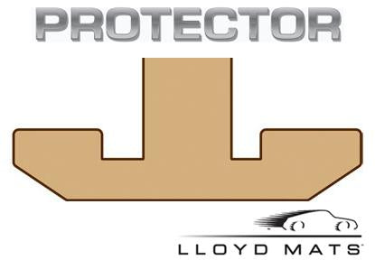 Lloyd Mats Protector Protector Vinyl All Weather 1 Piece 3rd Row Mat for 2006-2011 Mazda 5 [||T SHAPE 3rd AND BETWEEN 2nd] - (2011 2010 2009 2008 2007 2006)