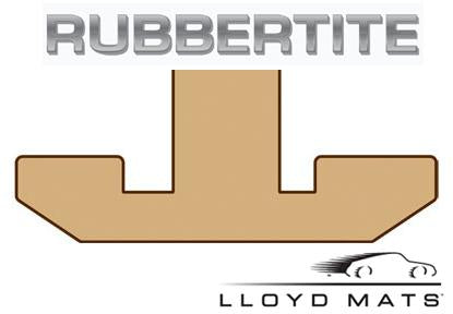 Lloyd Mats Rubbertite All Weather 1 Piece 3rd Row Mat for 2006-2011 Mazda 5 [||T SHAPE 3rd AND BETWEEN 2nd] - (2011 2010 2009 2008 2007 2006)