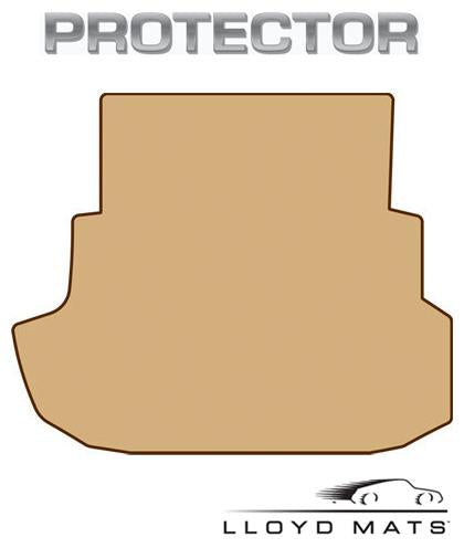 Lloyd Mats Protector Protector Vinyl All Weather Trunk Mat for 2006-2011 Lincoln Town Car [||Trunk Well Portion Only] - (2011 2010 2009 2008 2007 2006)