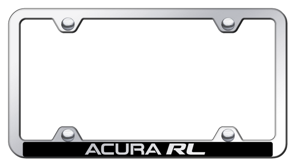 Acura Acura RL Wide Body ABS Frame - Laser Etched Mirrored License Plate Frame - PFW.ARL.EC