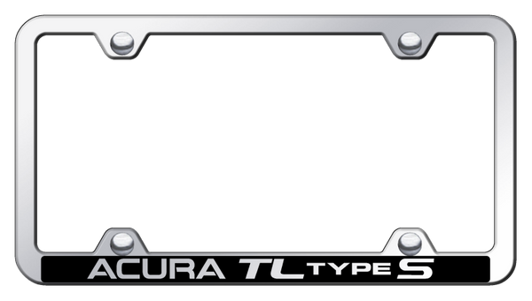 Acura Acura TL Type S Wide Body ABS Frame - Laser Etched Mirrored License Plate Frame - PFW.ATLS.EC