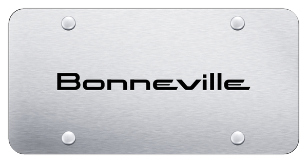 Pontiac Bonneville License Plate - Laser Etched Brushed License Plate - PL.BON.ES