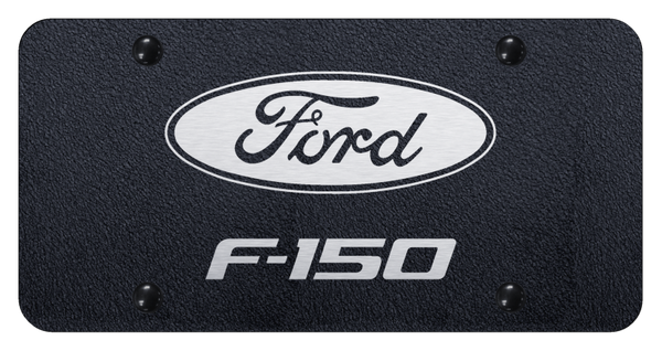 Ford F-150 License Plate - Laser Etched Rugged Black License Plate - PL.F15.ERB