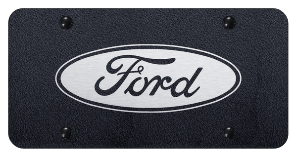 Ford Ford License Plate - Laser Etched Rugged Black License Plate - PL.FOR.ERB