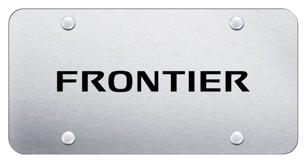 Nissan Frontier License Plate - Laser Etched Brushed License Plate - PL.FRO.ES