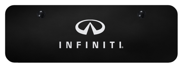 Infiniti Infiniti Mini Plate - Laser Etched Black License Plate - PL.INF.EBM