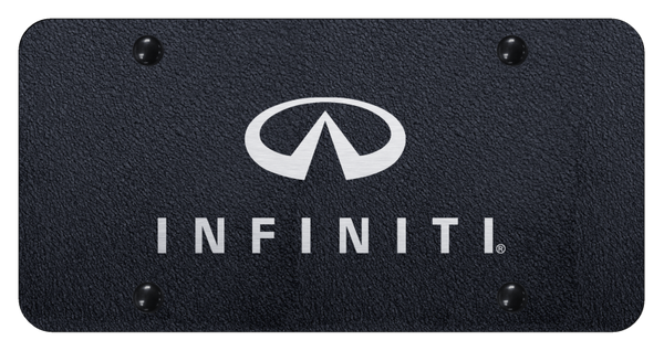 Infiniti Infiniti License Plate - Laser Etched Rugged Black License Plate - PL.INF.ERB