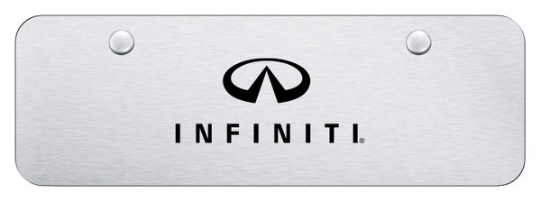 Infiniti Infiniti Mini Plate - Laser Etched Brushed License Plate - PL.INF.ESM