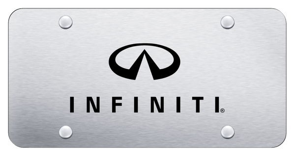 Infiniti Infiniti License Plate - Laser Etched Brushed License Plate - PL.INF.ES