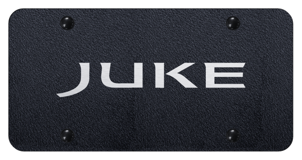 Nissan Juke License Plate - Laser Etched Rugged Black License Plate - PL.JUKE.ERB