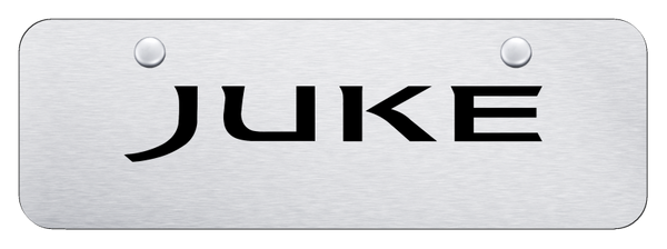 Nissan Juke Mini Plate - Laser Etched Brushed License Plate - PL.JUKE.ESM