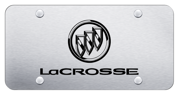 Buick LaCrosse License Plate - Laser Etched Brushed License Plate - PL.LACR.ES