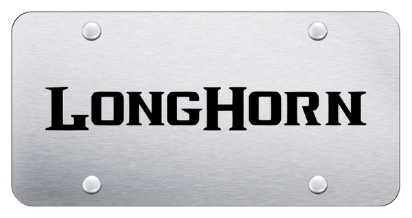 RAM Longhorn License Plate - Laser Etched Brushed License Plate - PL.LNGH.ES