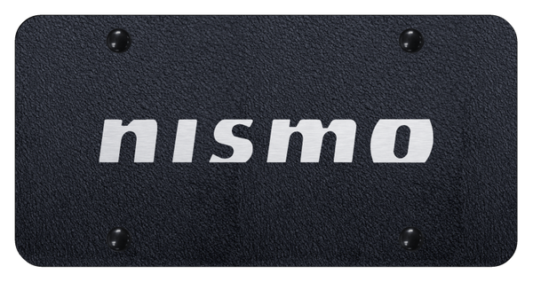 Nissan Nismo License Plate - Laser Etched Rugged Black License Plate - PL.NSM.ERB