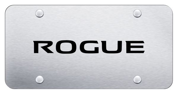 Nissan Rogue License Plate - Laser Etched Brushed License Plate - PL.ROG.ES