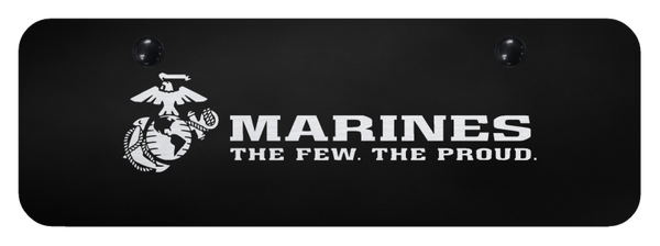 The Few The Proud Mini Plate - Laser Etched Black License Plate - PL.TFTP.EBM