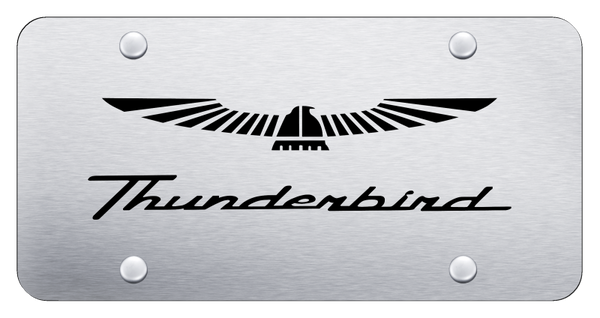 Ford Thunderbird License Plate - Laser Etched Brushed License Plate - PL.THU.ES