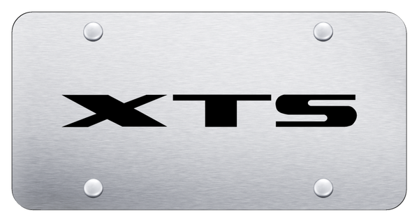 Cadillac XTS (Name Only) License Plate - Laser Etched Brushed License Plate - PL.XTSN.ES