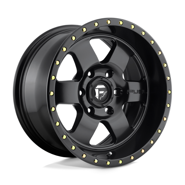 Fuel 1PC D618 PODIUM MATTE BLACK Wheels for 2021-2022 FORD BRONCO [] - 18X9 -12 MM - 18"  - (2022 2021)