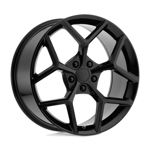 Performance Replicas PR126 GLOSS BLACK Wheels for 2004-2008 ACURA TL BASE 3.2L [] - 20X9 30 mm - 20"  - (2008 2007 2006 2005 2004)