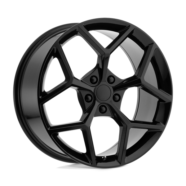 Performance Replicas PR126 GLOSS BLACK Wheels for 2009-2014 ACURA TL [] - 20X9 30 mm - 20"  - (2014 2013 2012 2011 2010 2009)