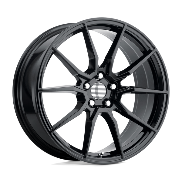 Performance Replicas PR193 GLOSS BLACK Wheels for 2013-2018 ACURA MDX [] - 20X9 30 mm - 20"  - (2018 2017 2016 2015 2014 2013)